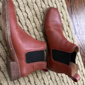 Madewell leather Chelsea boots.  Size 9.